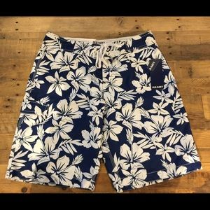 Old Navy men’s floral Hawaiian print swim trunk